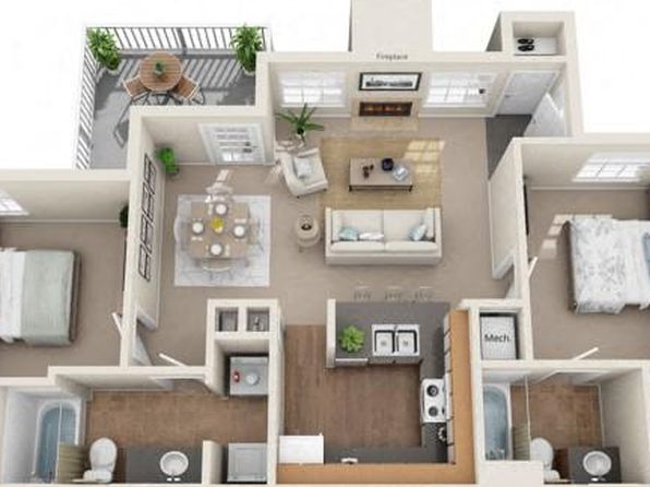 Villas at Countryside Apartment Homes | 9501 S Interstate Highway 35 Service Rd, Oklahoma City, OK