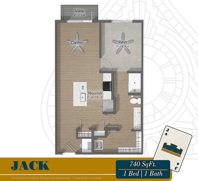 Floor plan Jack