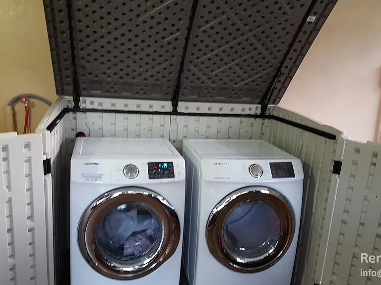 Samsung high-efficiency washer and dryer