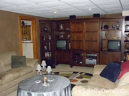 Den area downstairs