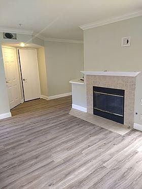 Family room with gas fireplace