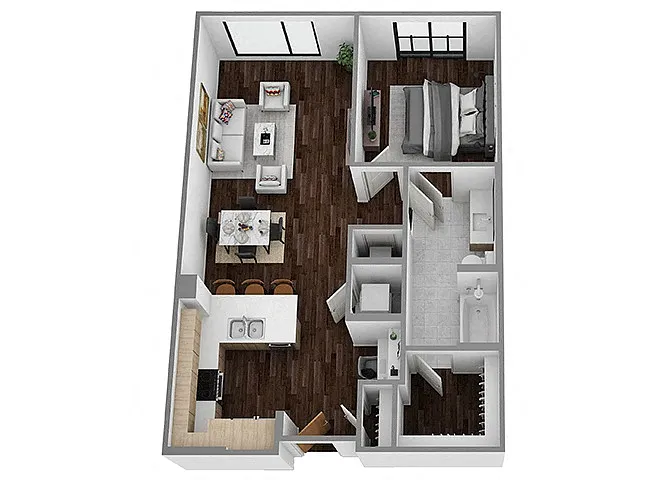 Floor plan A13