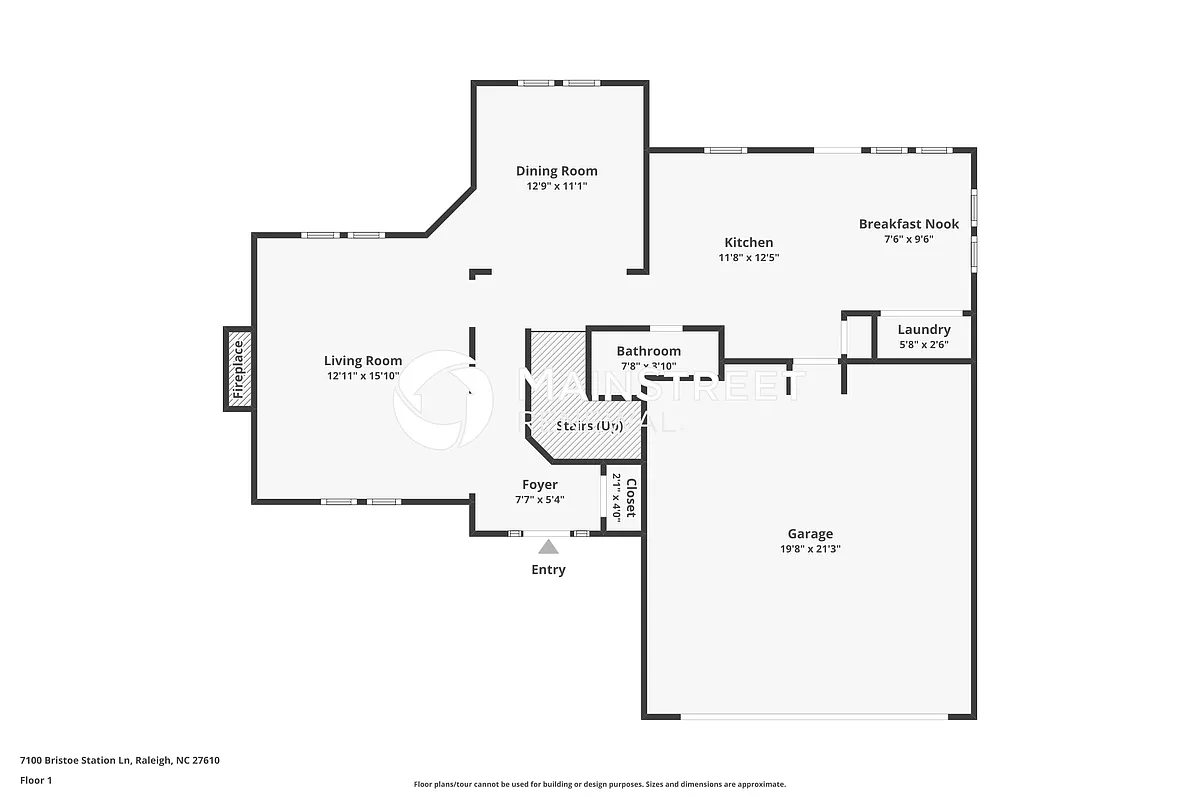 Floor Plan - 7100 Bristoe Station Ln