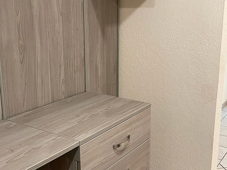 Primary bedroom closet drawers
