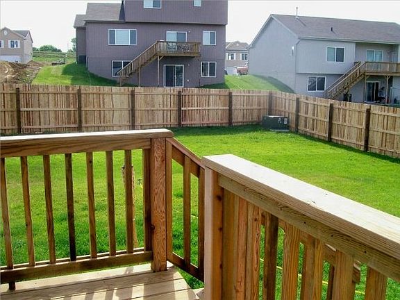 Deck recently painted