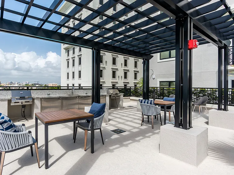 Rooftop Grill Area
