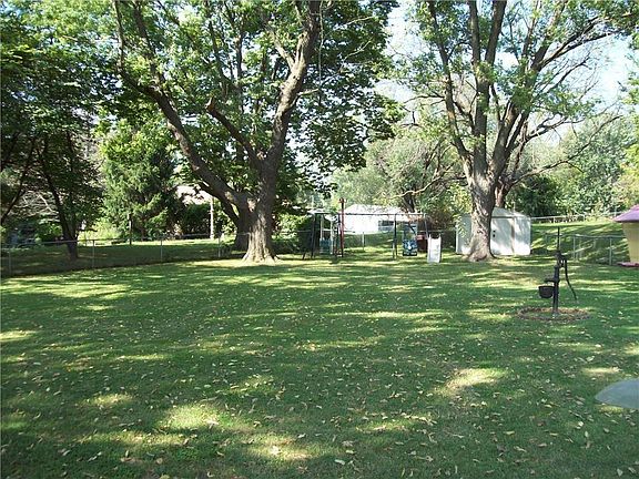 View from rear patio level playing field
