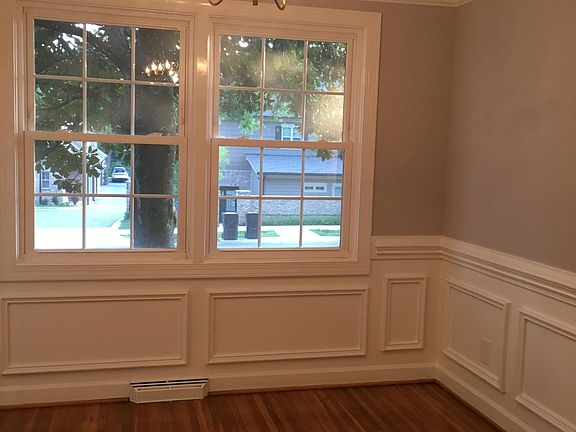 Dining room with a view