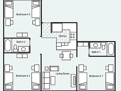 Floor plan 3X2