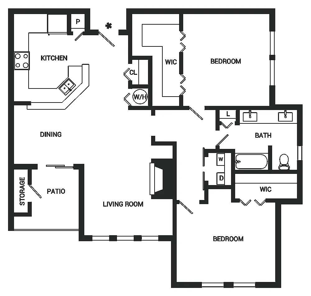 Floor plan The Chatsworth