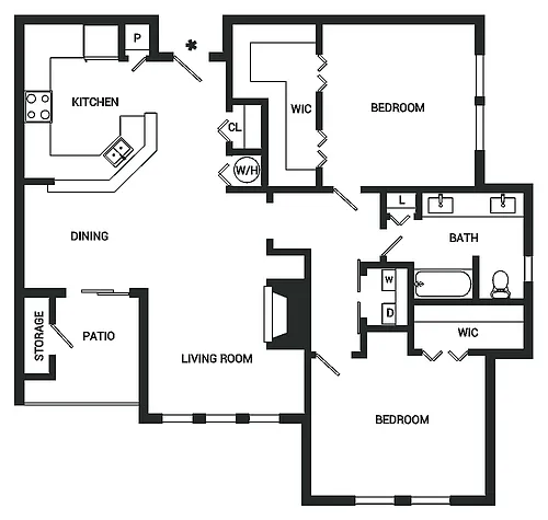 Floor plan The Chatsworth