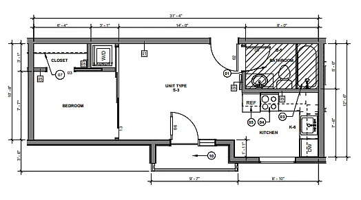 Floor plan S-3