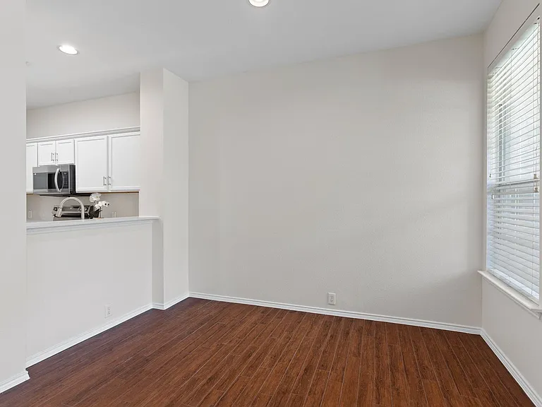 Dining area off of kitchen