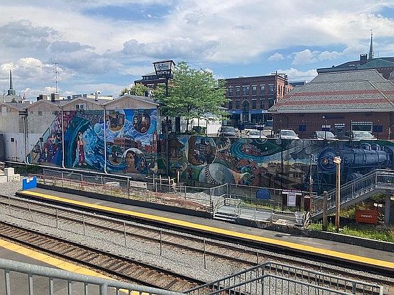 Walk to Natick train station
