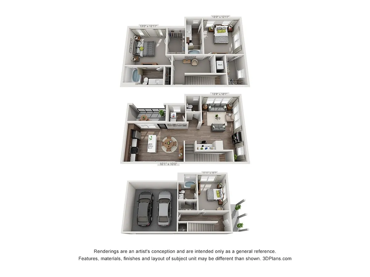 Floor plan Silver Oak 6THC2