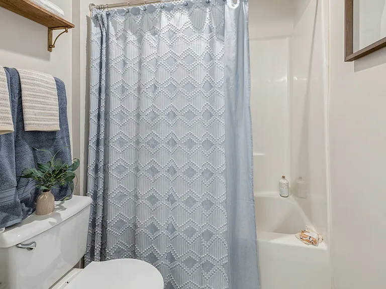 Bathroom with Deluxe Shower and Tub