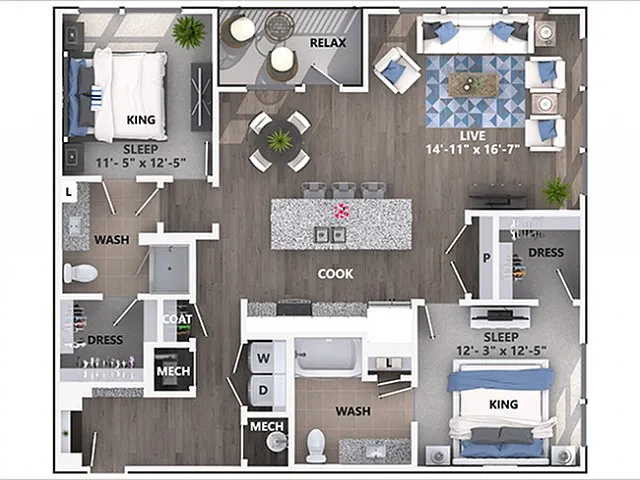 Floor plan C6