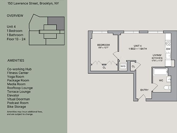 2nd image of 150 Lawrence St #1334