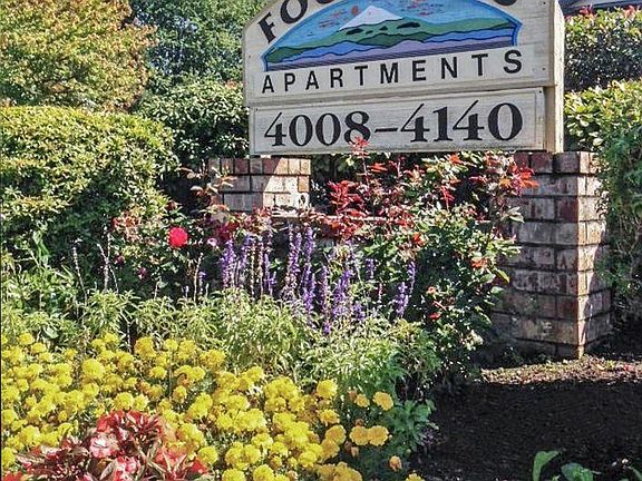 Foothills Sign Foothills Apartments Portland OR