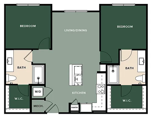 Floor plan B1