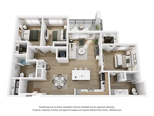 Floor plan C1