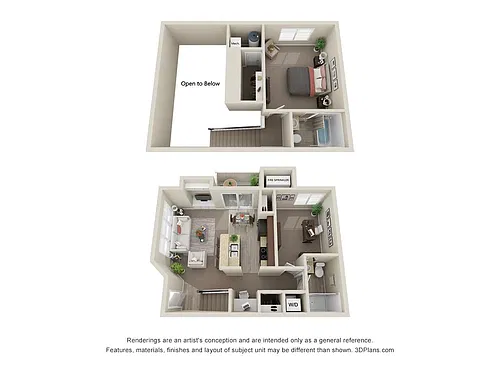 Floor plan A-2X2