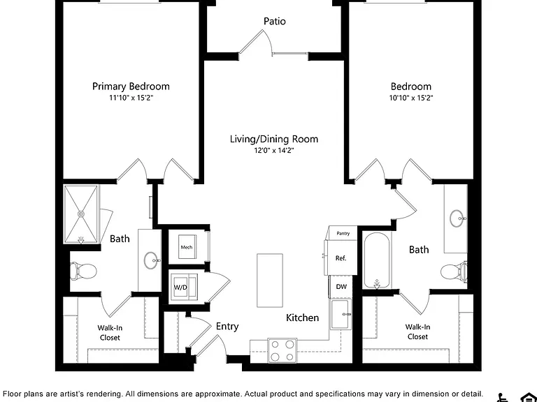 2x2B | 2x2 | 1048 sq ft 2x2B | 2x2 | 1048 sq ft