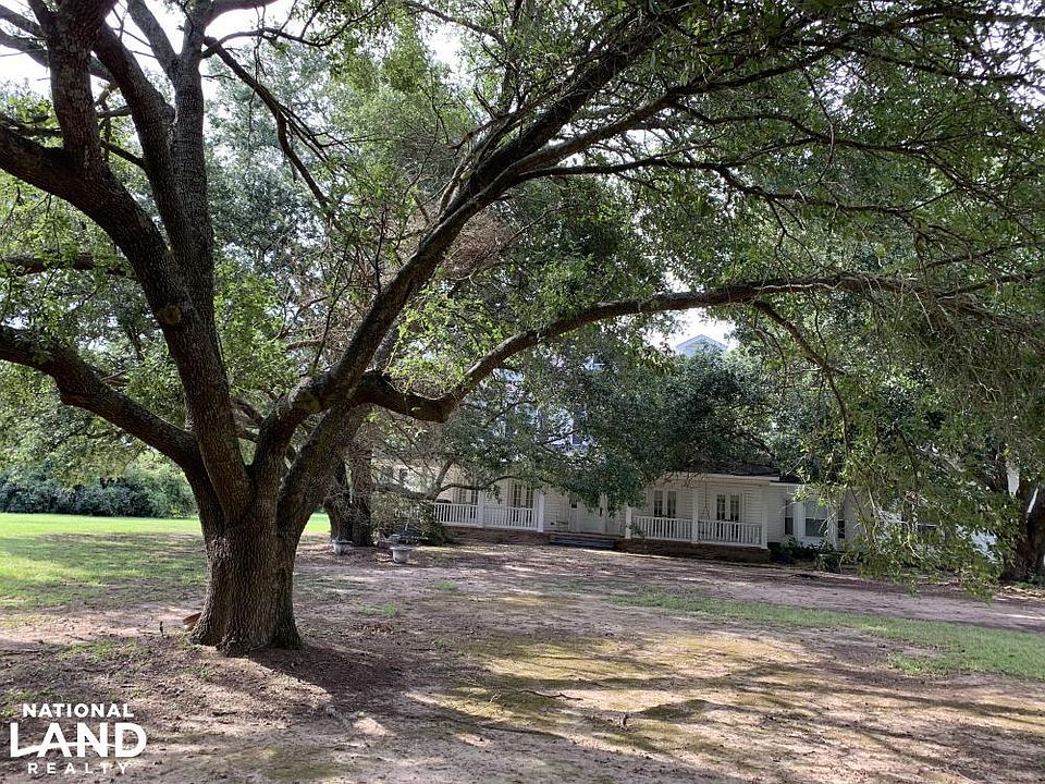 Front yard view looking toward house