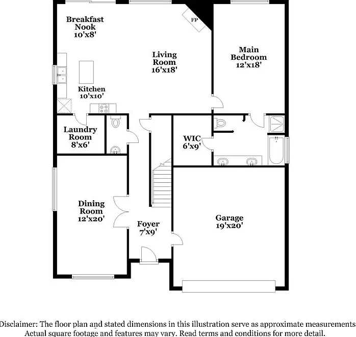 5 bed, 3.5 bath, 3389 sqft, $3,055 — Photo 2