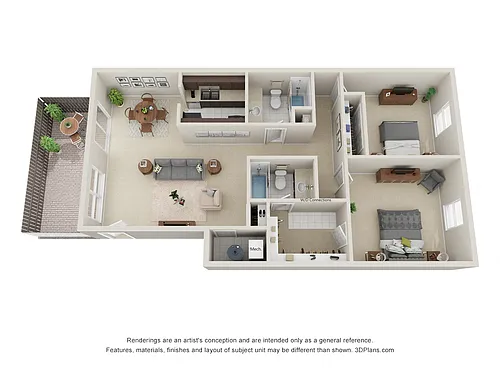 Floor plan THE FAIRMONT