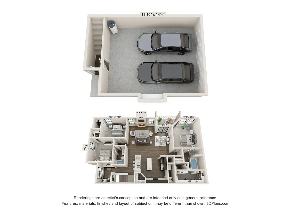 Floor plan Zinfandel