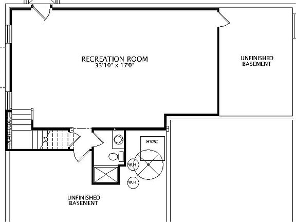 floor plan lower level