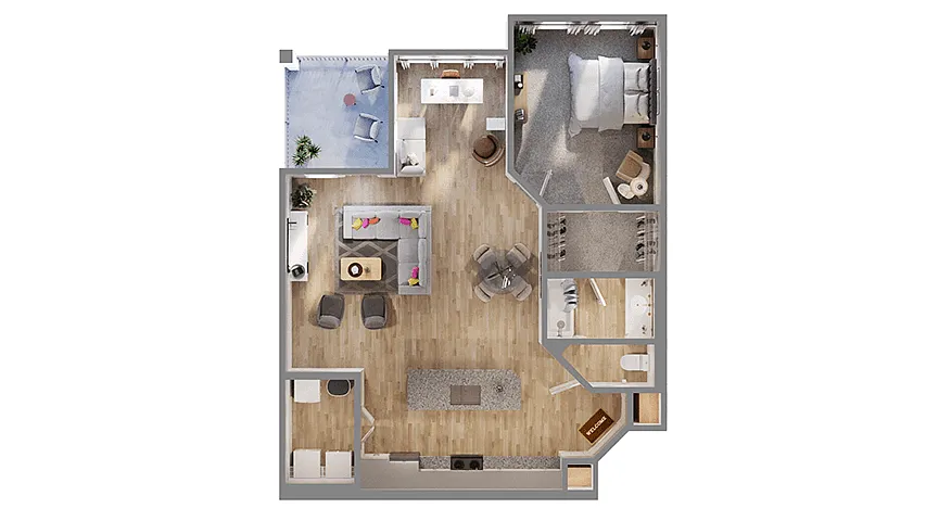 Floor plan A1