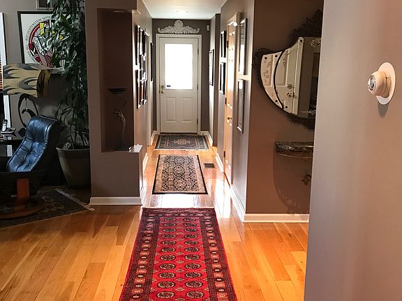 Entry from enlarged deck