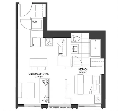 Floor plan The Arlington