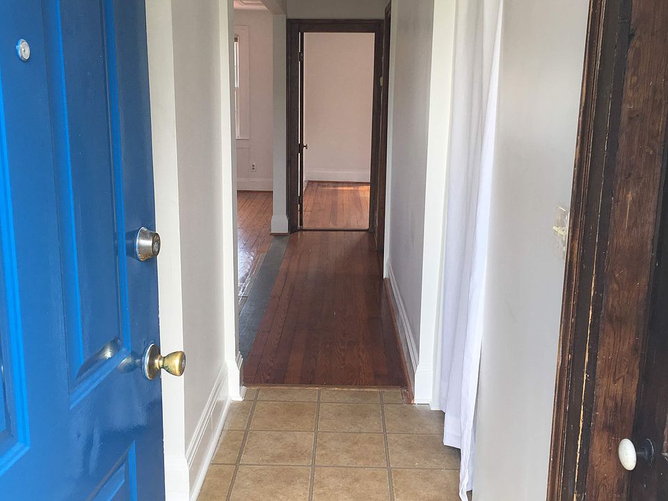 View as you open the front door. Bathroom immediately on your right, kitchen to your left.