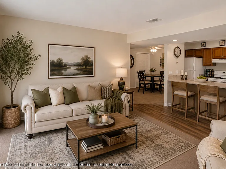 2 Bedroom 2 Bathroom - Living Room