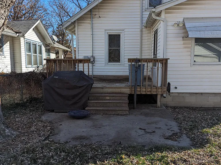 Back deck