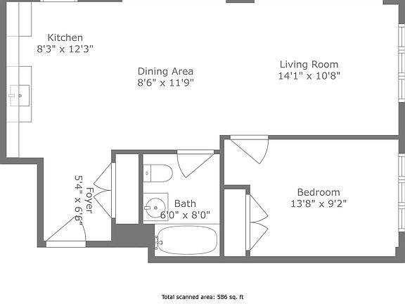 2nd image of 43-34 53rd St #6C