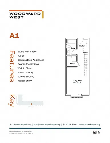 Floor plan A1