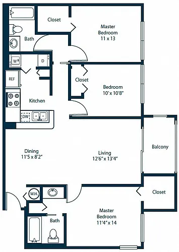 Floor plan C1