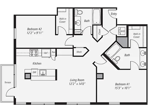 Floor plan B9