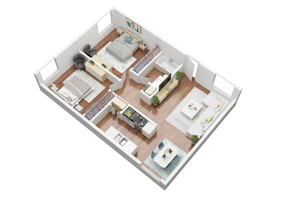 Floor plan Curaco