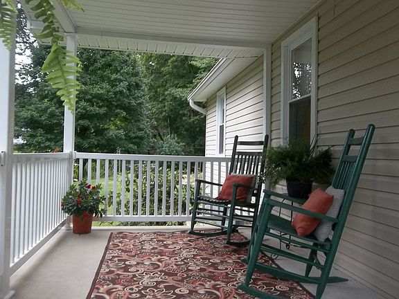 Covered front porch