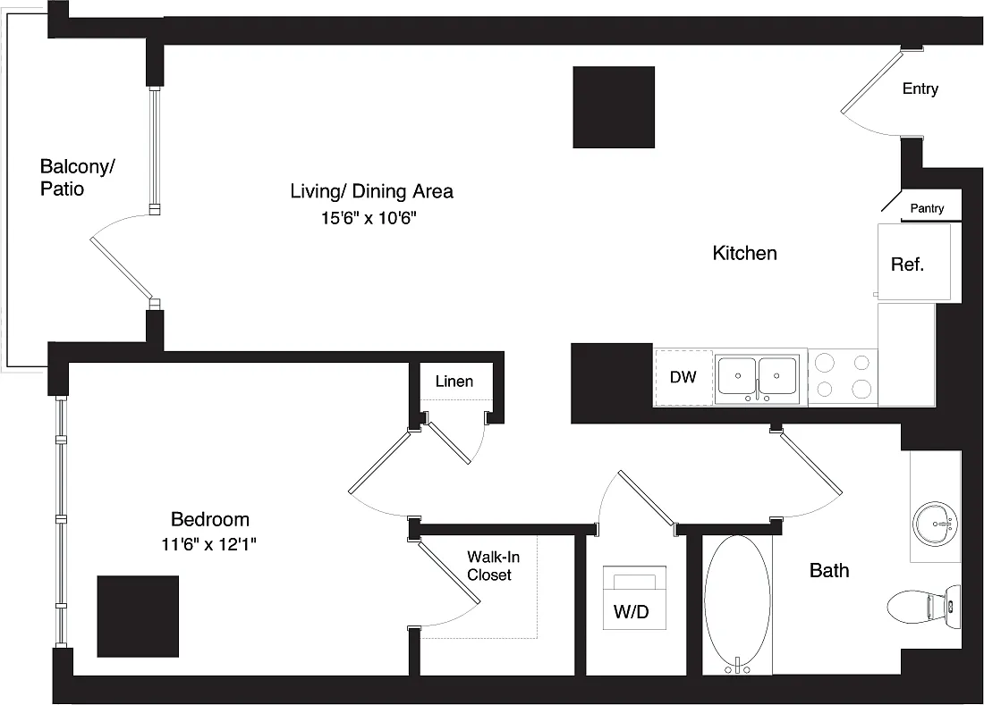 Floor plan 206