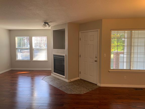 First floor family room and dining area, gas fireplace
