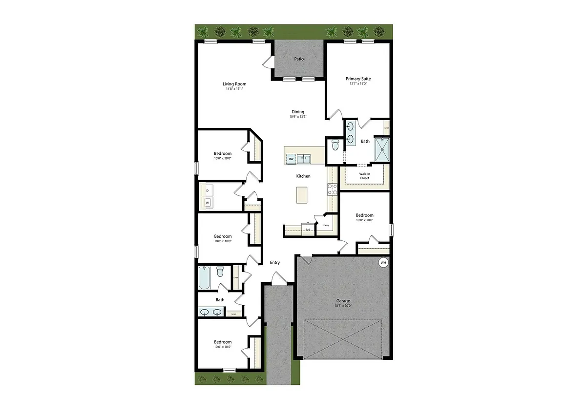 Floor plan Sesame