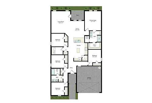 Floor plan Sesame