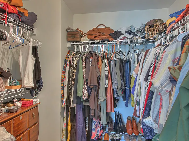 walk in closet for second bedroom, very roomy