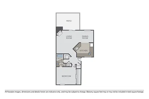 Floor plan Plan 1C